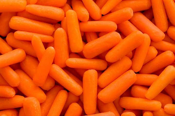 الجزر الصغير Baby Carrots